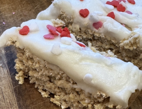 Valentine Cookie Bars