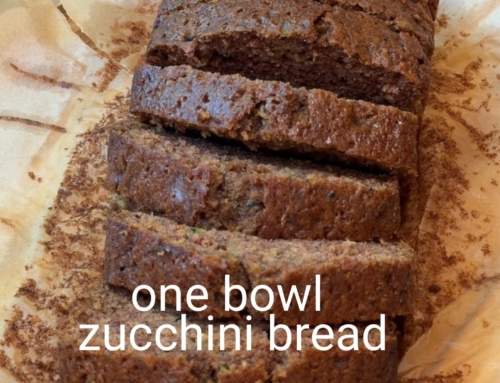 One Bowl Zucchini